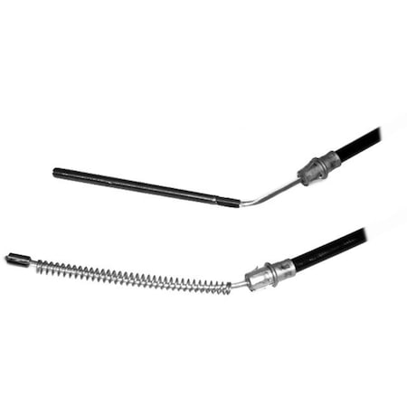 Raybestos OE Replacement; 85.19 Inch Cable Length/ 71.5 Inch Housing Length; Barrel End Type/ Rod End Type BC93889